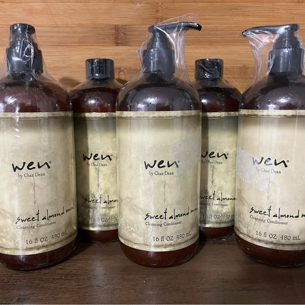 WEN sweet almond mint cleansing conditioner